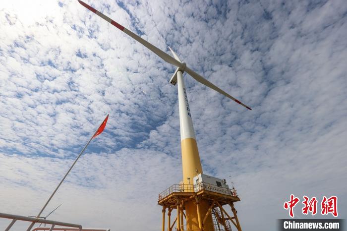 中國建成首個海上風(fēng)機塔AIS基站
